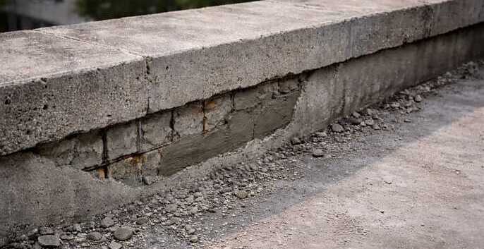 Commercial painting services-parapet repairs